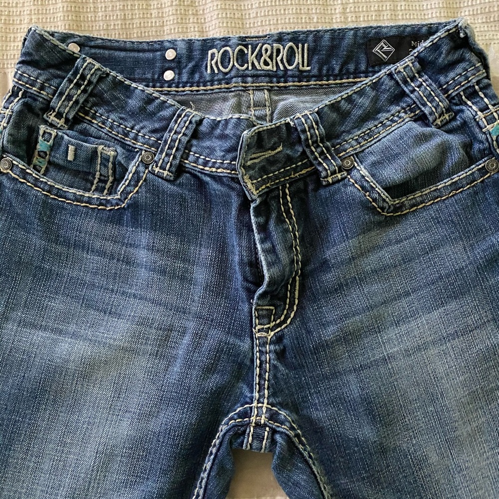 Women’s rock n roll boot cut jeans